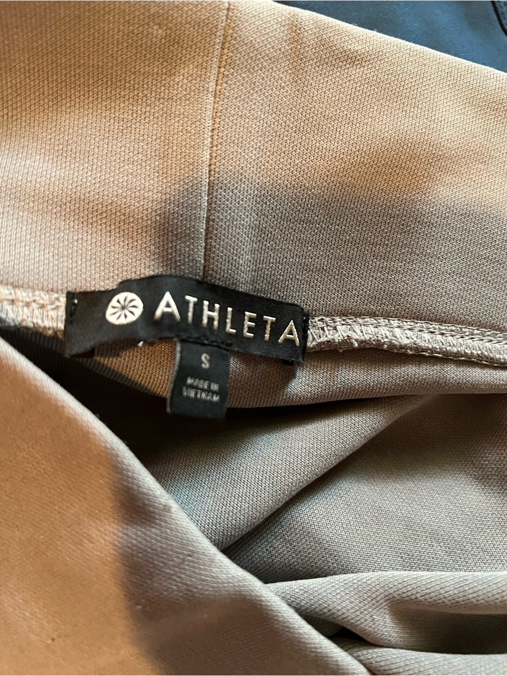 Athleta Serenity Skirt Comfy Grey Preppy Tennis Stretch Modal Women Sz Small - Picture 4 of 4